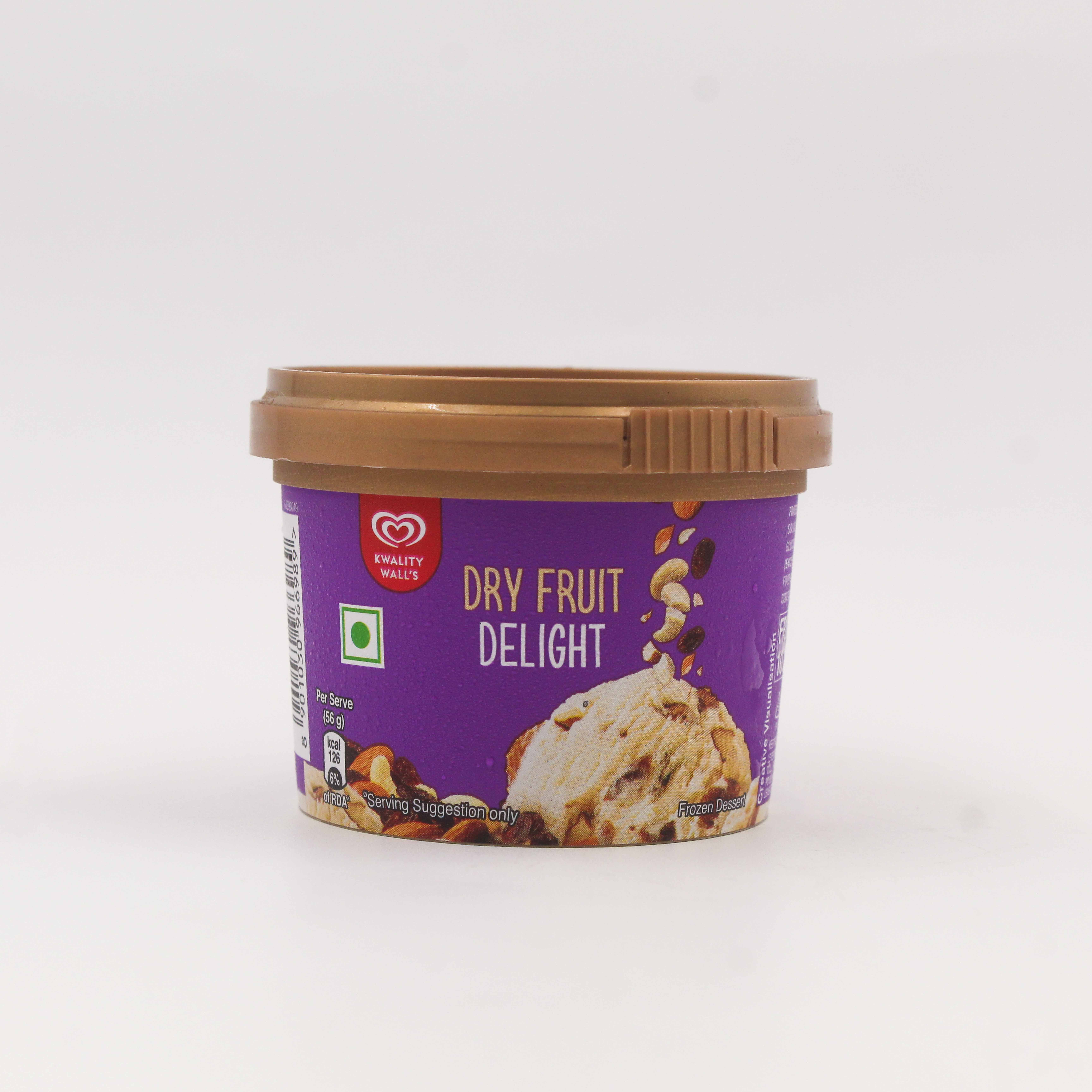 Kwality Walls Ice Cream Dry Fruit Delight 100 ml